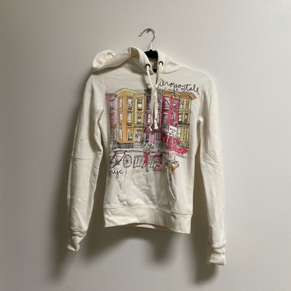 Aeropostale Hoodie with NYC Graphic - Picture 1 of 3